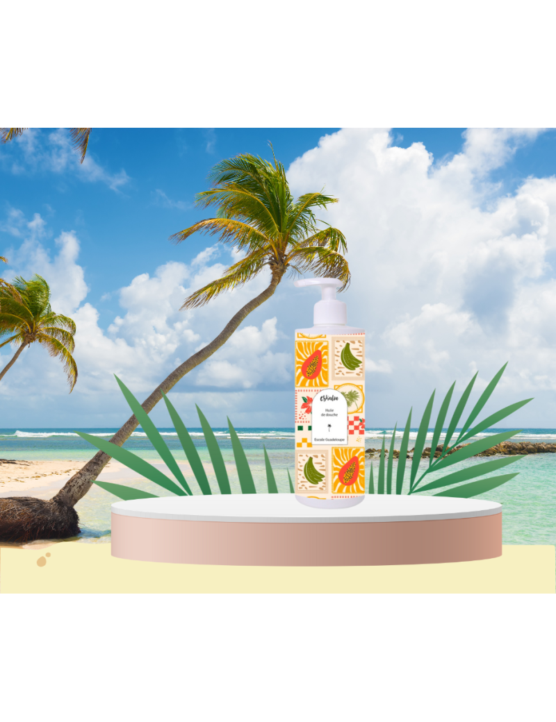 HUILE DE DOUCHE Escale Guadeloupe Eskalia