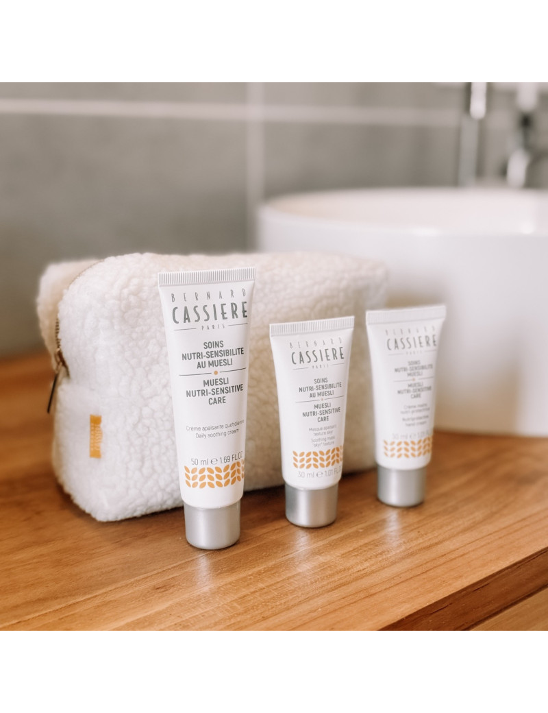 Trousse ma routine apaisante protectrice Bernard Cassière