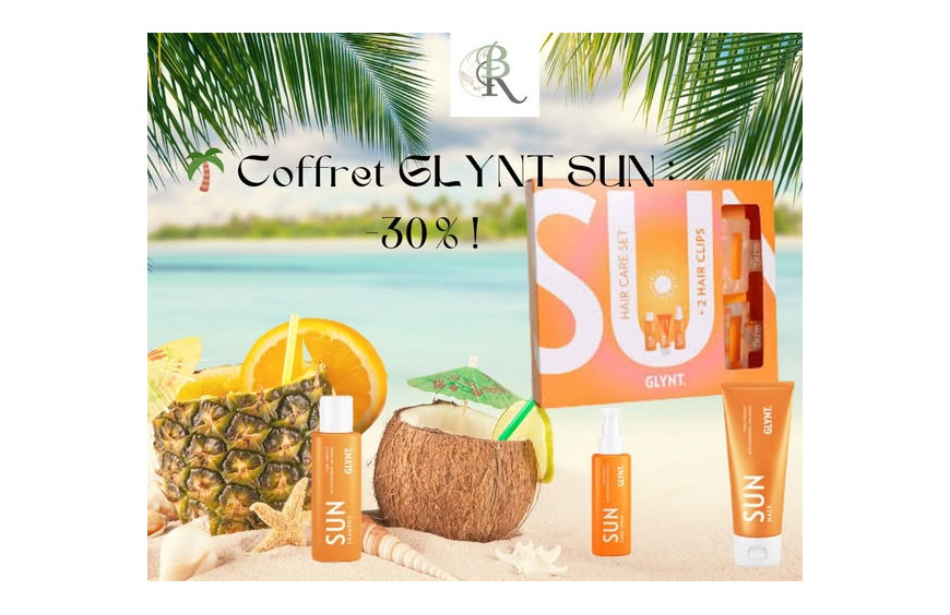 Découvrez le Coffret de soins capillaires GLYNT SUN