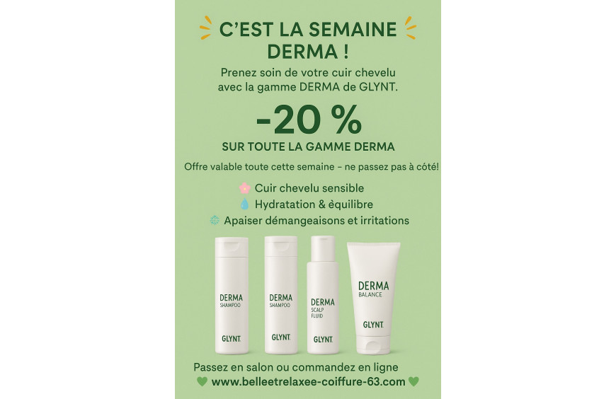  C’EST LA SEMAINE DERMA !