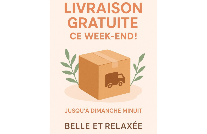 livraison est 100% GRATUITE